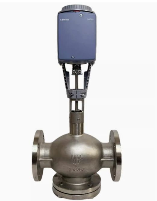 西門子304不銹鋼WCB鑄鋼高溫蒸汽閥電動溫控比例調(diào)節(jié)閥SKD6260